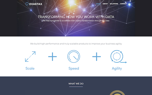 Exastax Landing