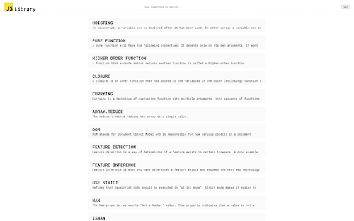 JS Library